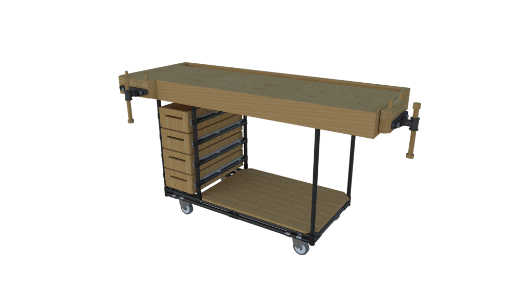 DIY heavy duty workbench