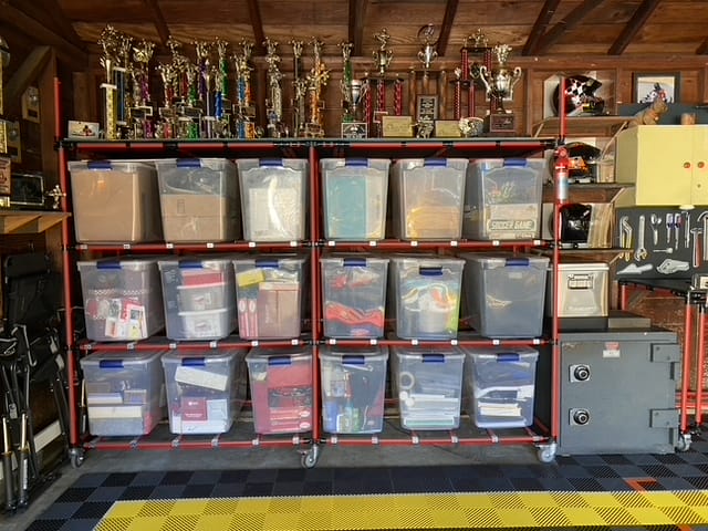 garage or workshop storage system