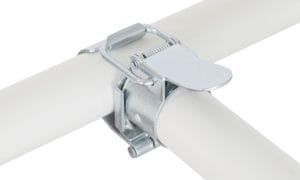 ac strap quick release latch for structural pipes