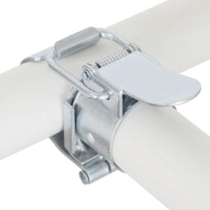 ac strap quick release latch for structural pipes