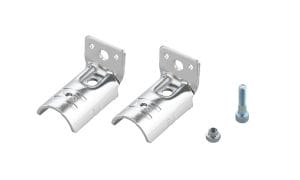 hj 9np flat anchor joint set for metal pipes chrome
