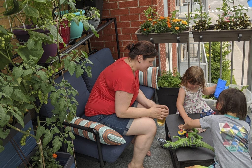 Étagère d'agriculture urbaine