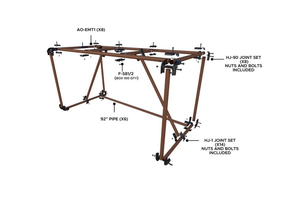 Plan gratuit bureau industriel DIY tinktube