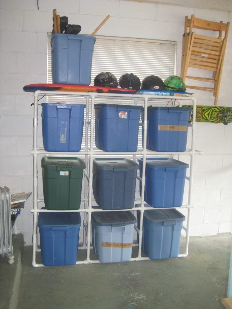DIY garage storage 