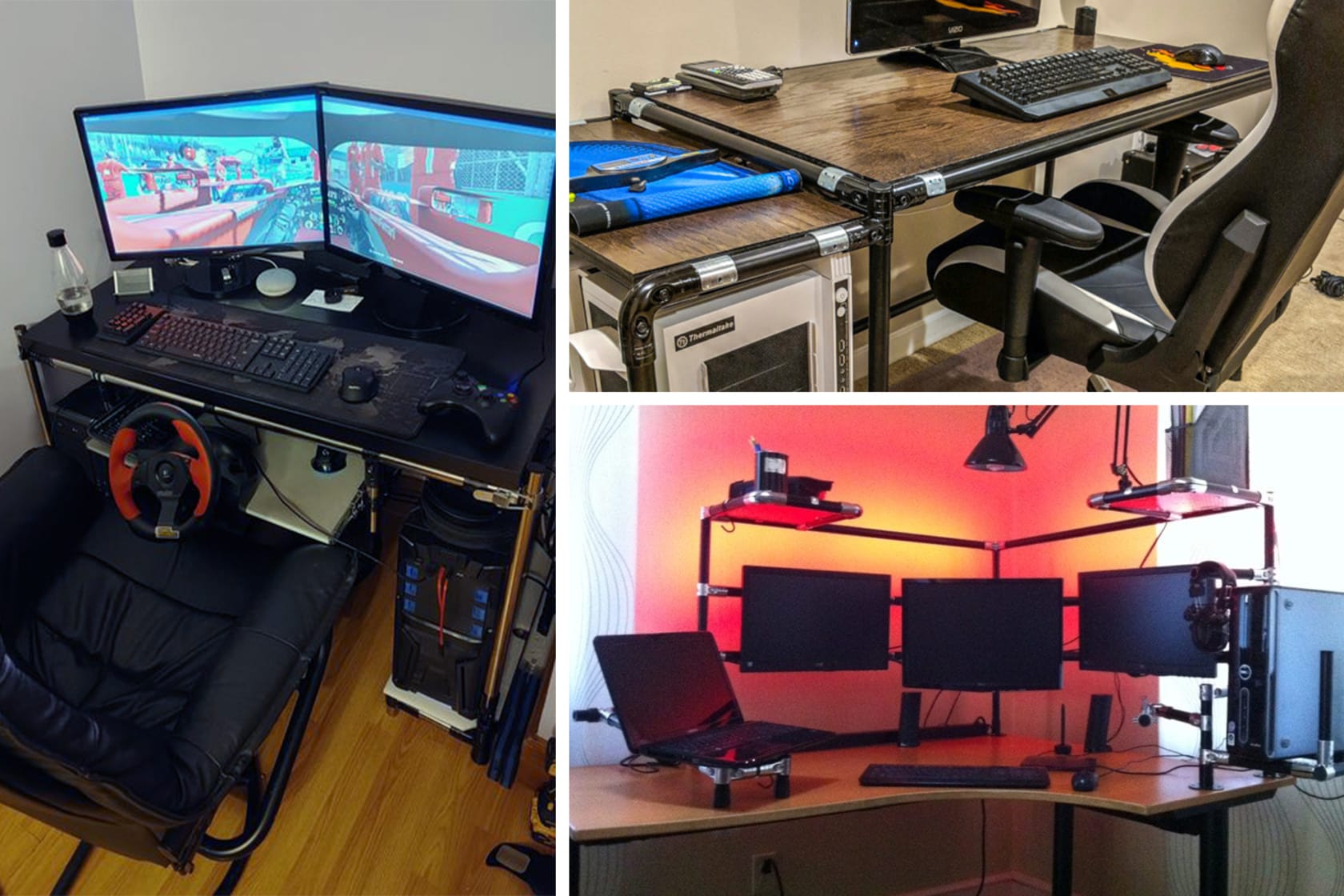 Gaming Desk Accessories Best Best Desk Setup Gaming Computer Desk Setup  Unique Best Desk Set Up
