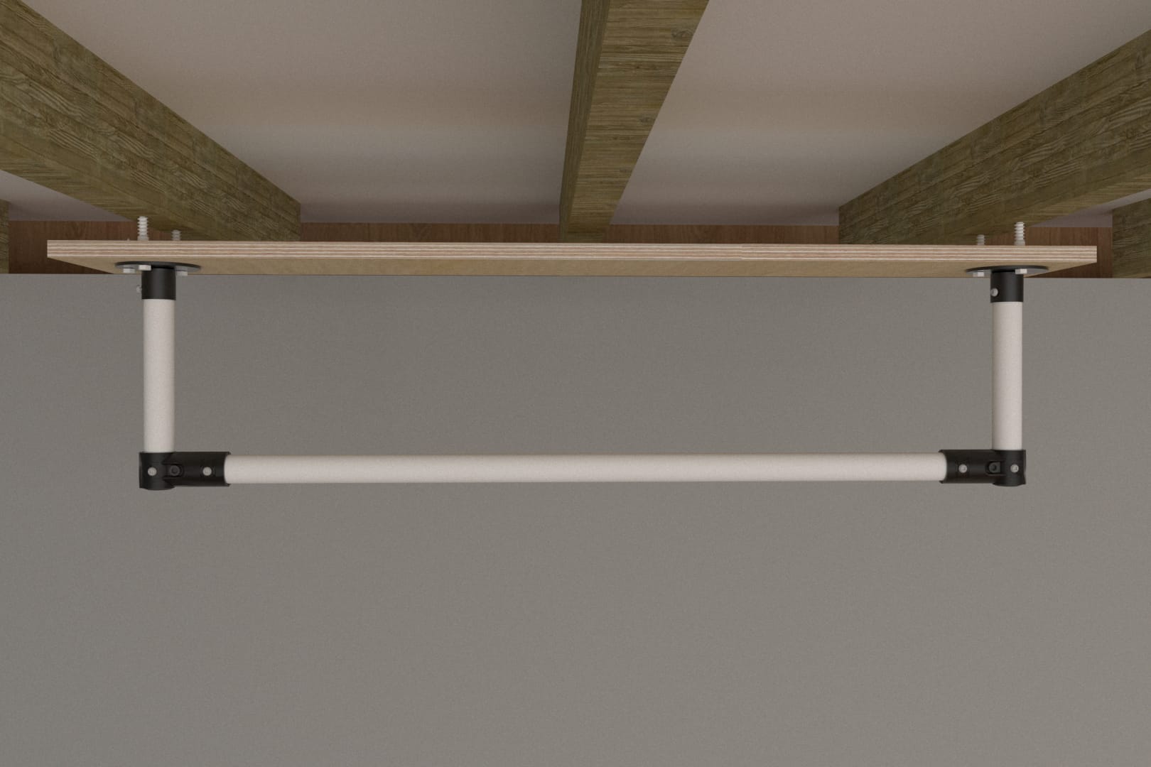 Diy pull up bar ceiling sale