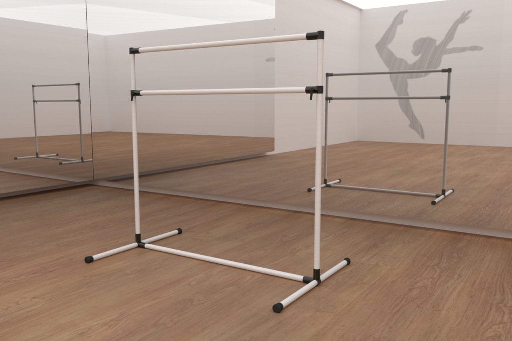 DIY ballet barre