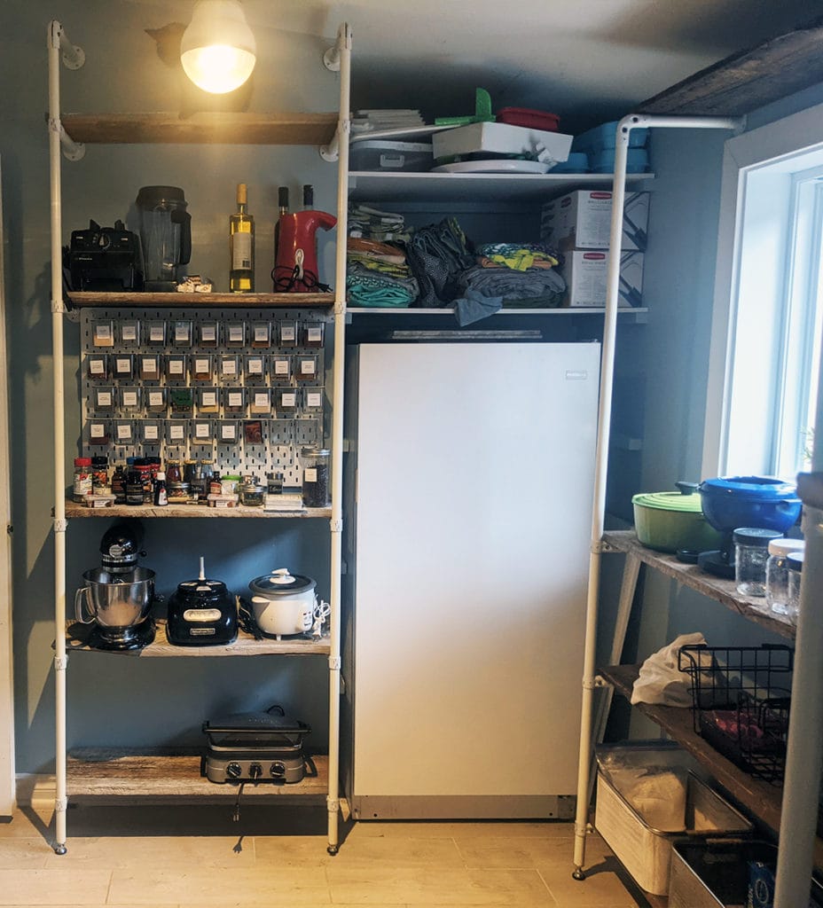 DIY pantry organizer