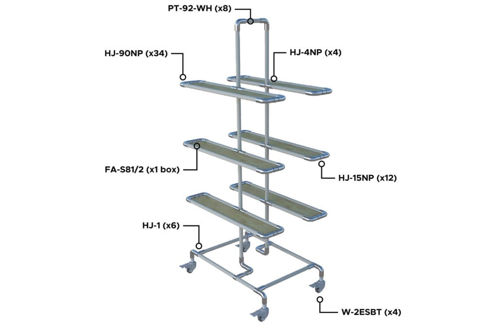 DIY planter stand