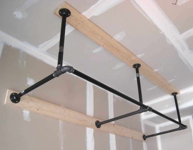 Diy pull up online bar indoor