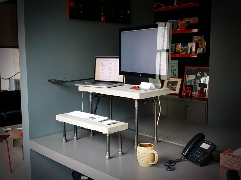 DIY standing desk