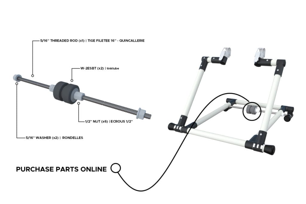 DIY-bike trainer-purchase-parts-online