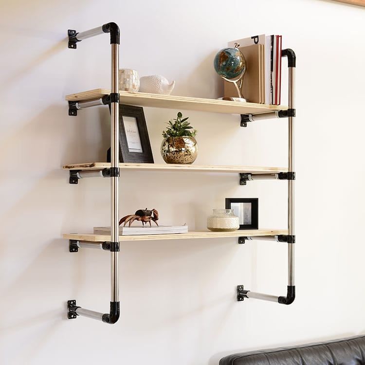 DIY Pipe Shelving kit