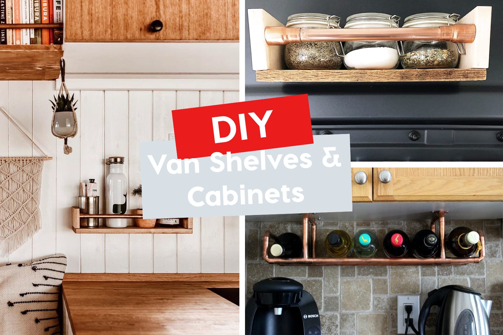 11 DIY van shelving and cabinet ideas - tinktube