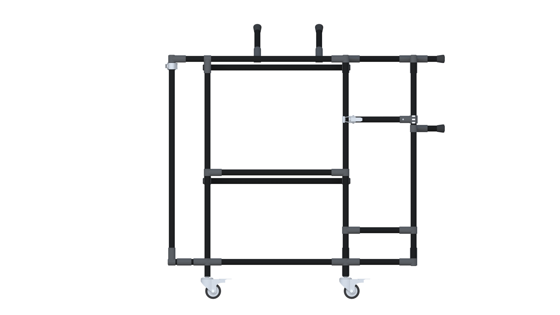 Sports equipment storage rack: Free plans to build your own.