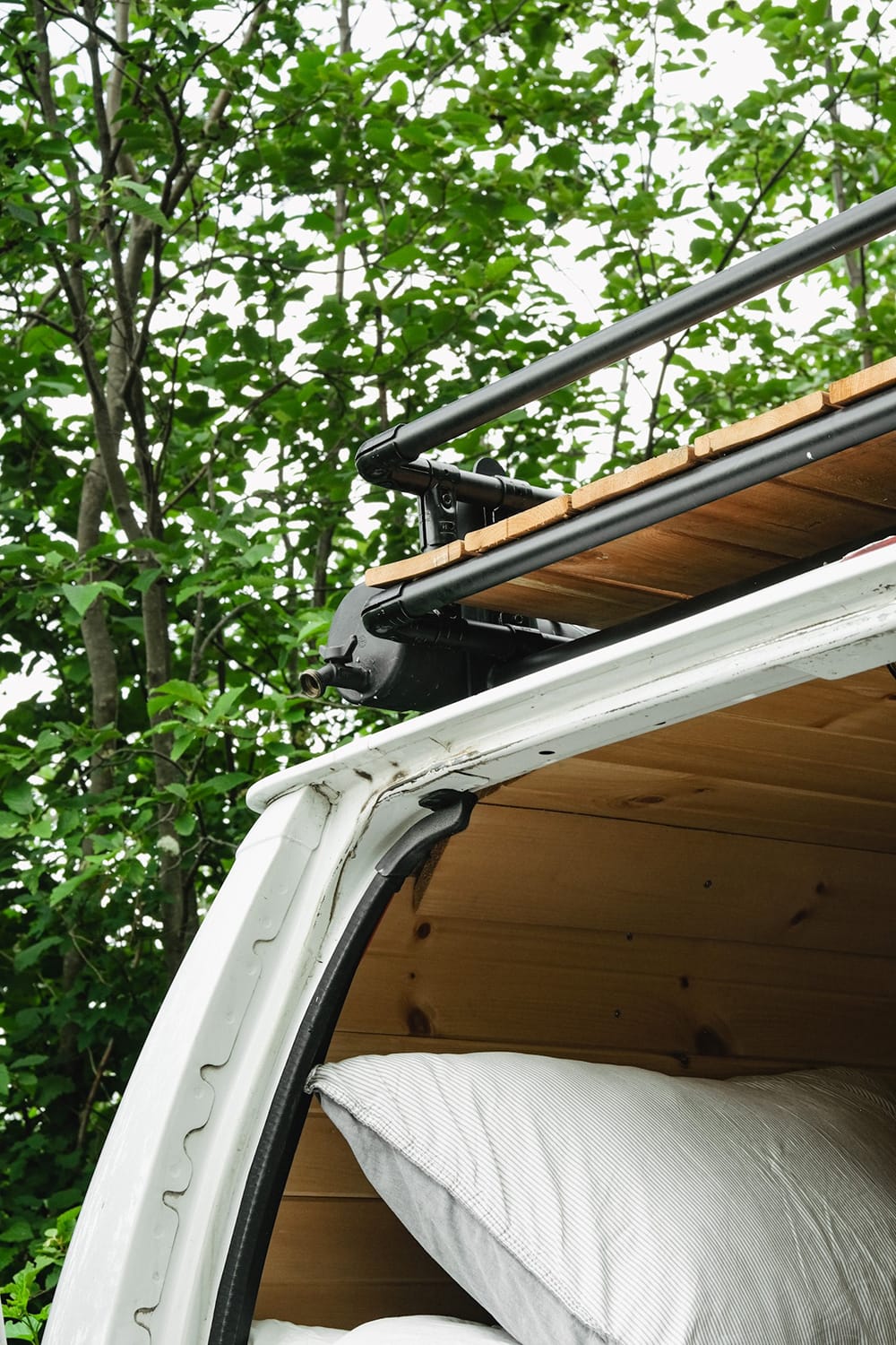 Diy van best sale roof rack