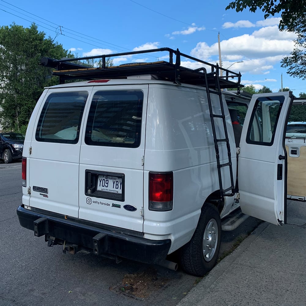 Diy 2025 van ladder