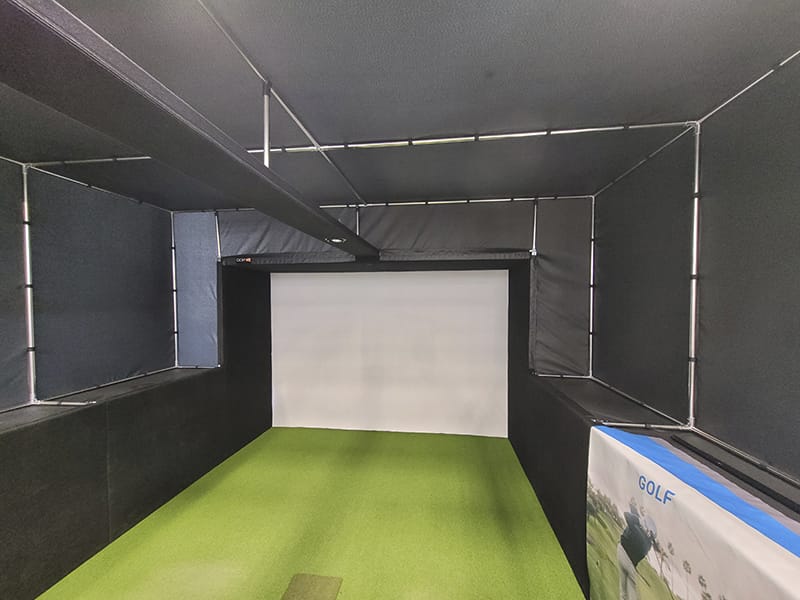 simulateur de golf DIY