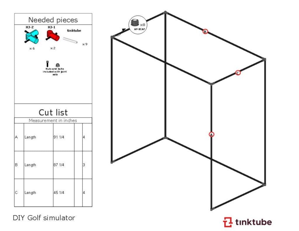 DIY golf simulator free plans