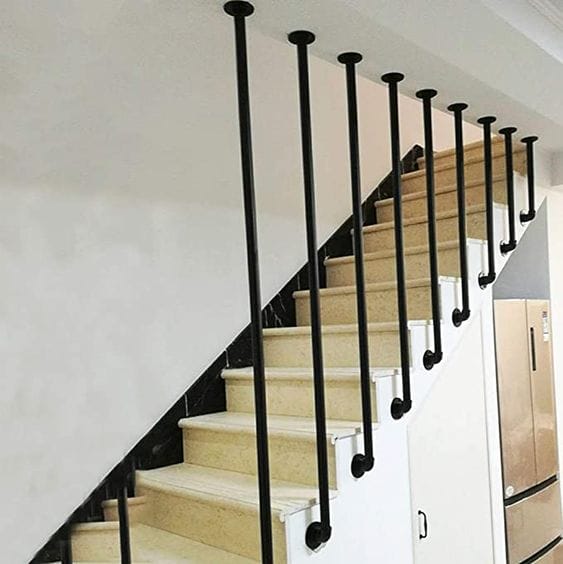 Garde-corps d'escalier DIY