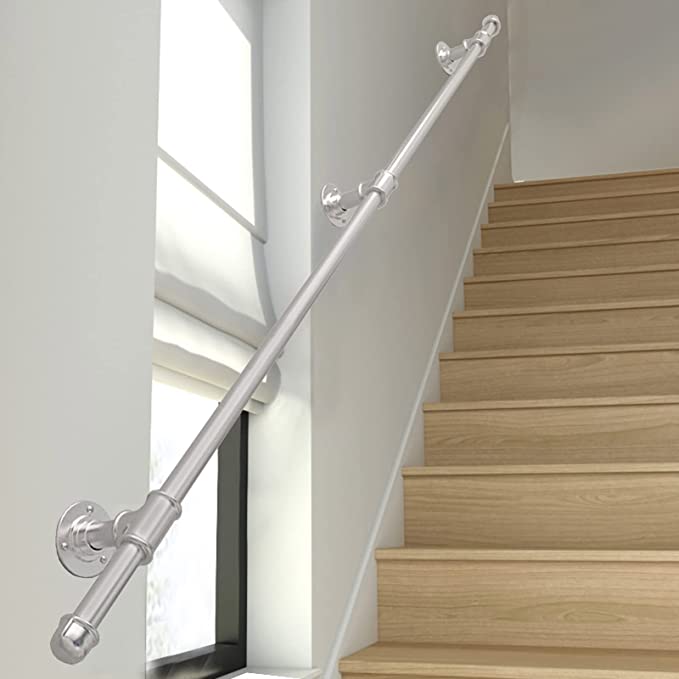 DIY pipe handrail
