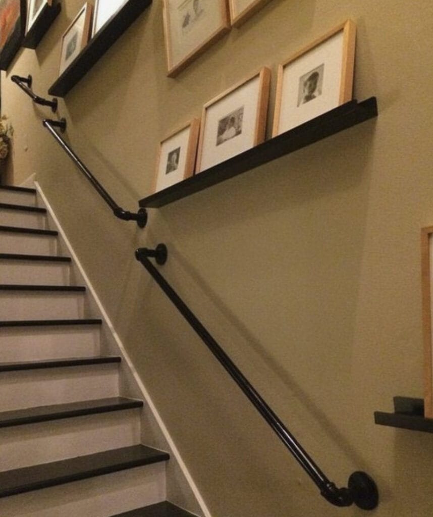 rampes d'escalier DIY