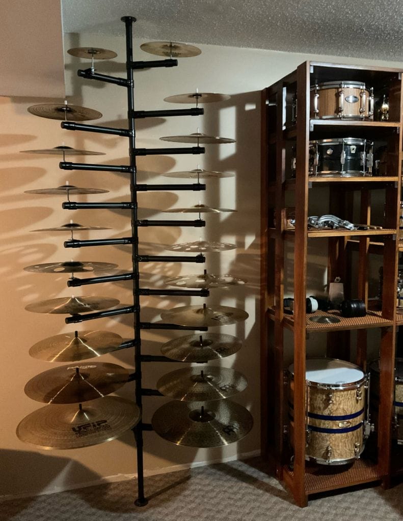 Cymbal rack
