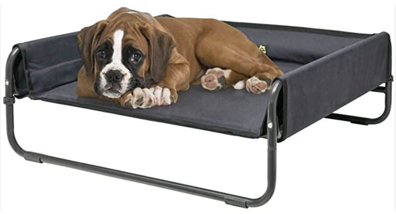 Diy elevated dog bed for deals large breeds