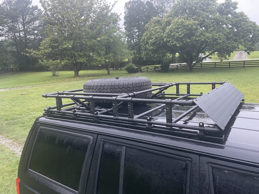 rack de toit pour camion en métal