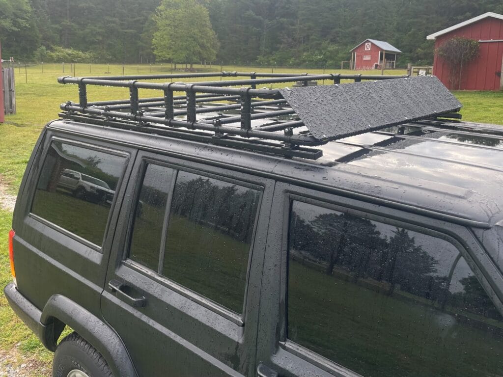 support de toit de jeep DIY