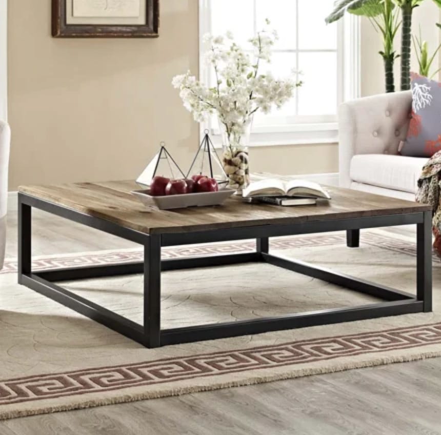 table basse carrée DIY