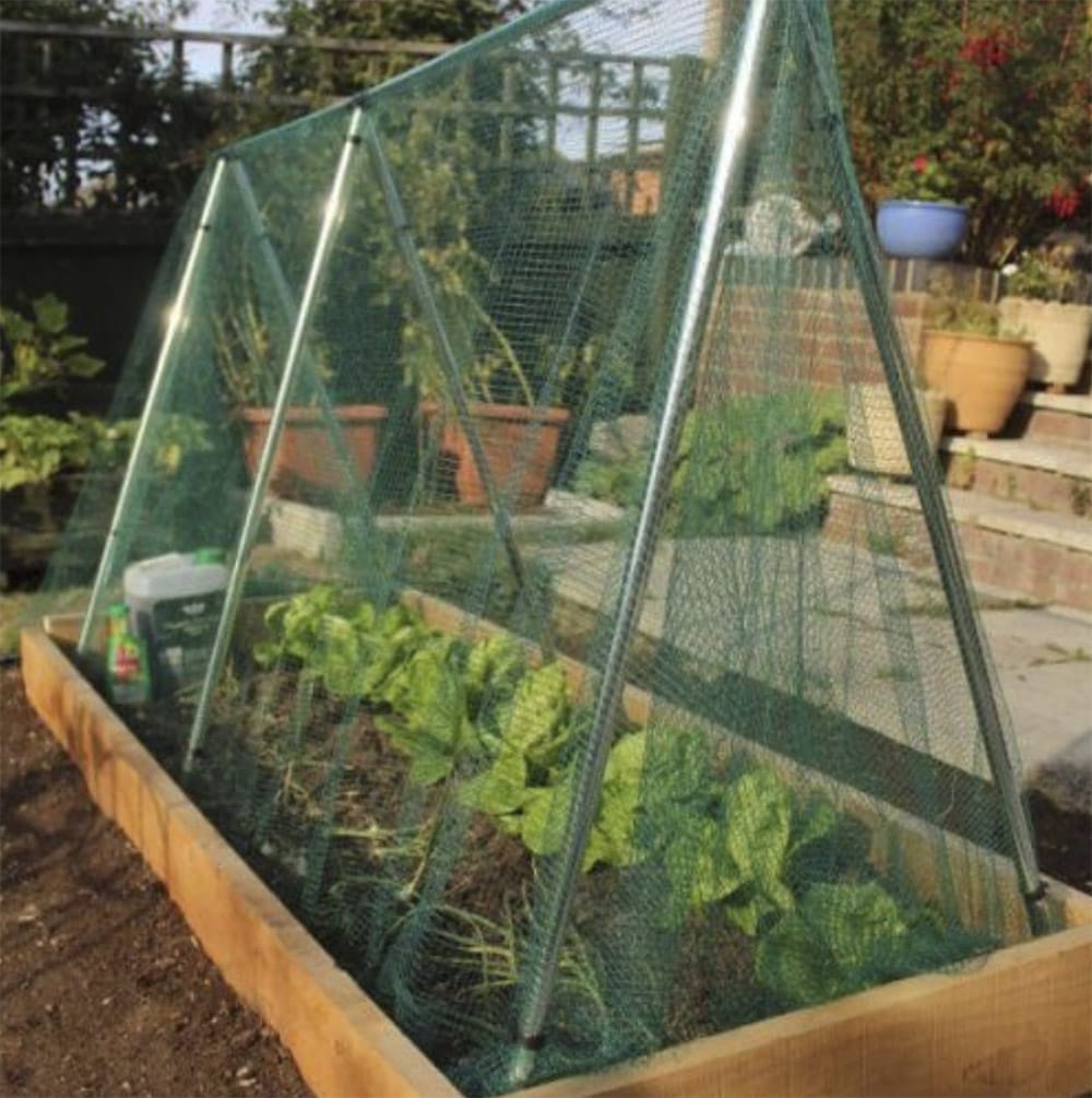 A-shaped garden cage