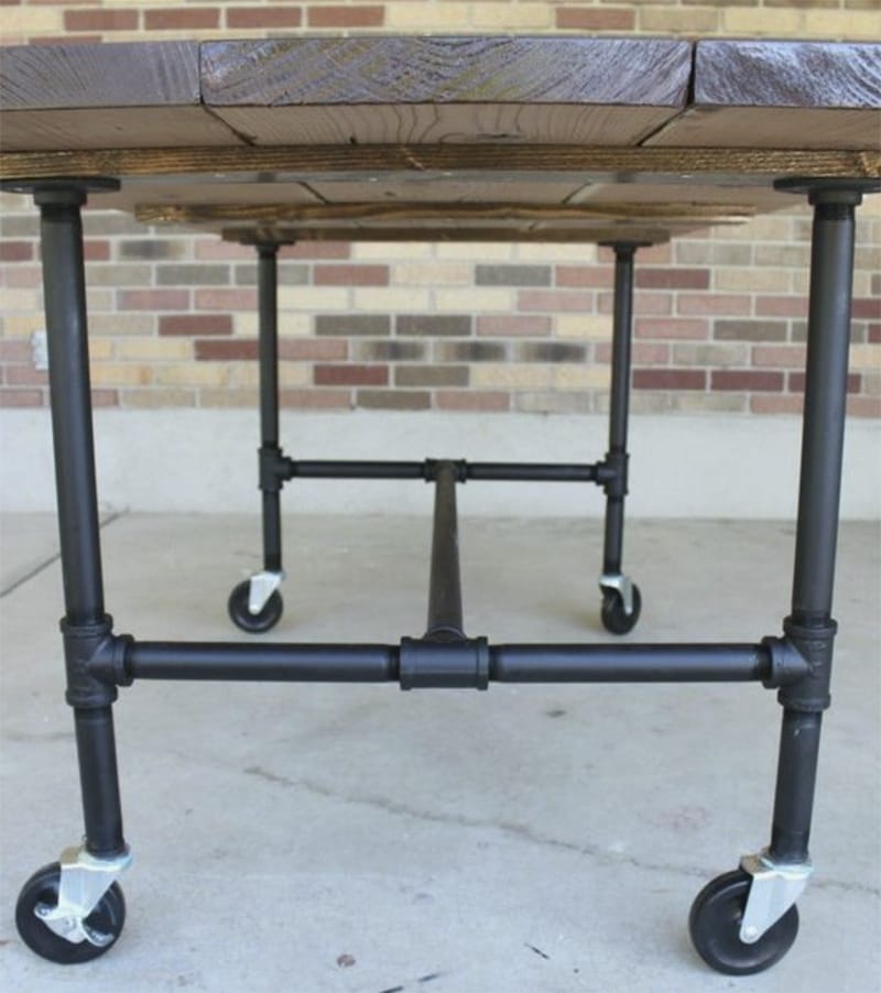 table basse industrielle
