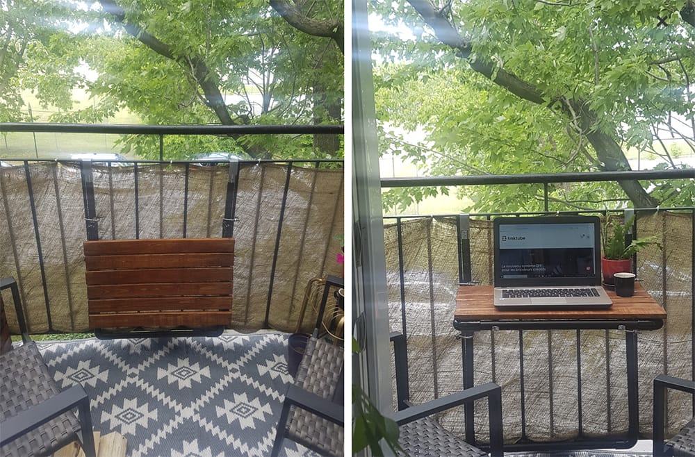 outdoor DIY coffee table