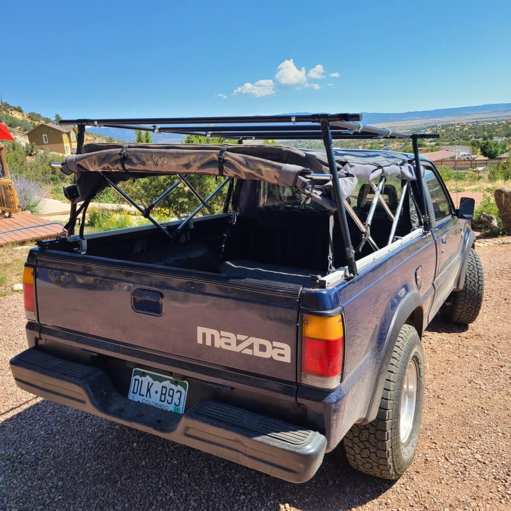 Build a Cost Effective Truck Topper Rack with Tinktube DIY tinktube