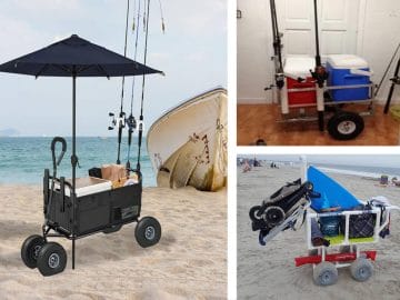 DIY fishing cart