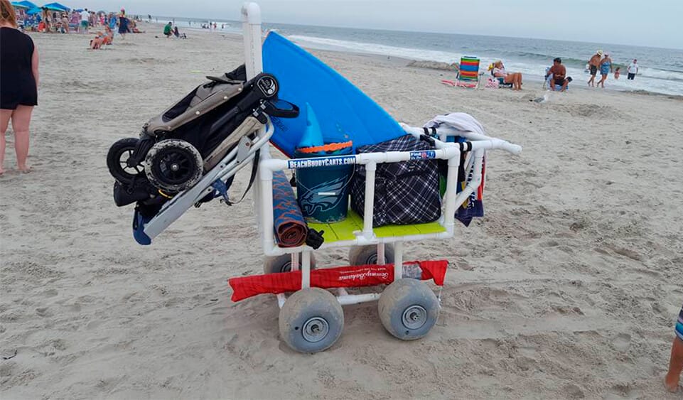 FORMUFIT on X: Free Plan:  PVC Fishing Cart can be  used as a PVC #beach cart, a #garden cart or for #fishing.   / X