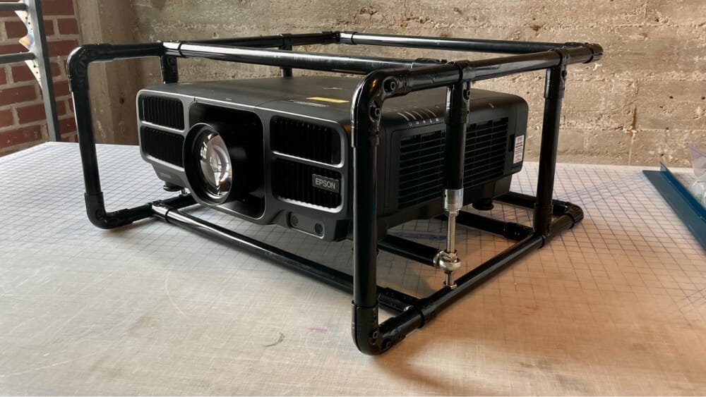 Projector cage
