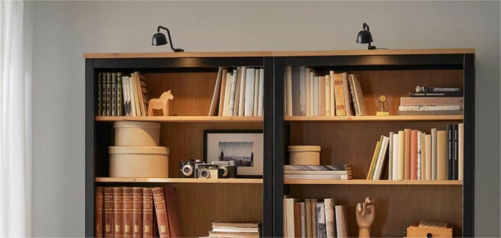 Eclairage intégré pour bibliothèque - IKEA