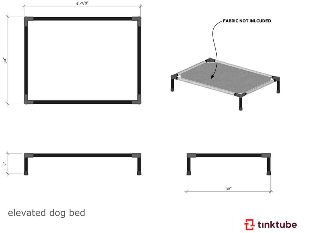 Plan gratuit comment construire lit pour chien