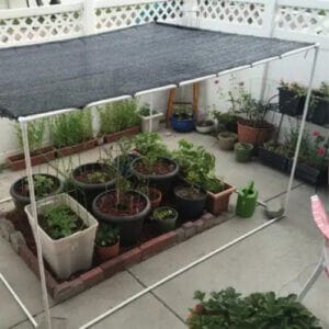 Kit de démarrage - DIY ombrage pour jardin