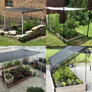 DIY Garden Shade