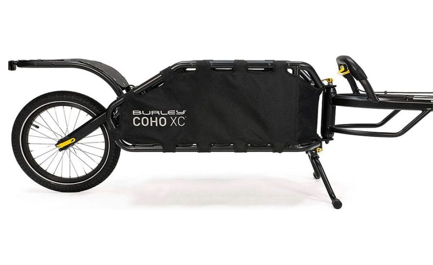 compact DIY bike trailer for small spaces