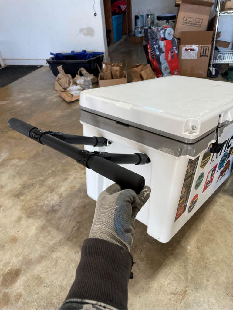 Handle for cooler by Noah