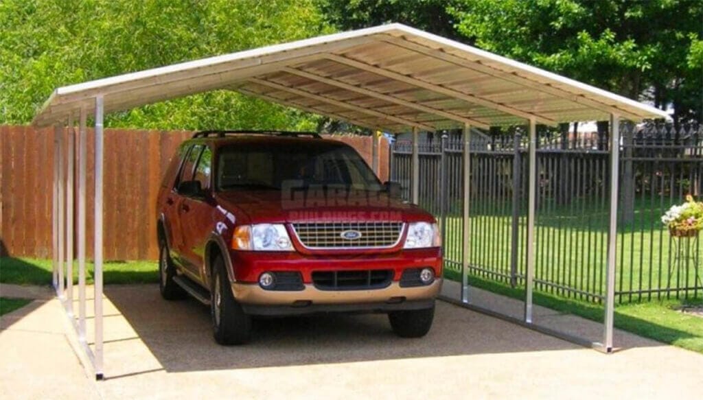 DIY metal carport