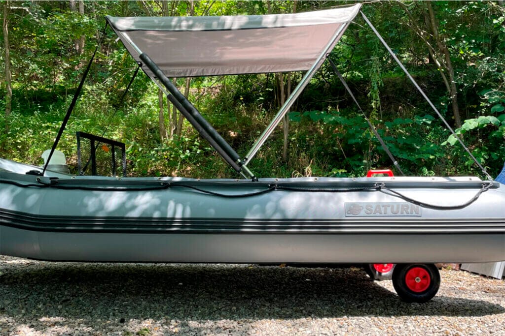 DIY boat shade featured image
